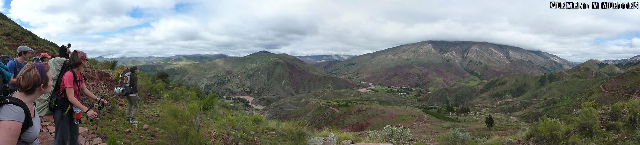 bolivie cratère de Maragua panoramique
