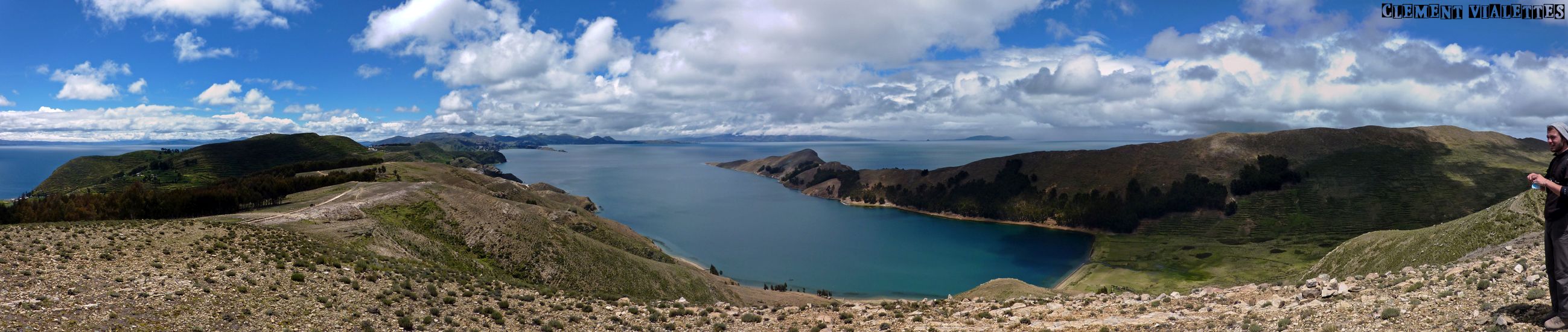 bolivie isla del sol panoramique